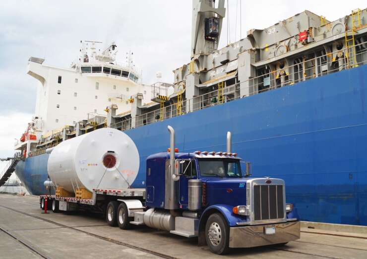 Transport von Brauerei-Equipment nach Mayaguez