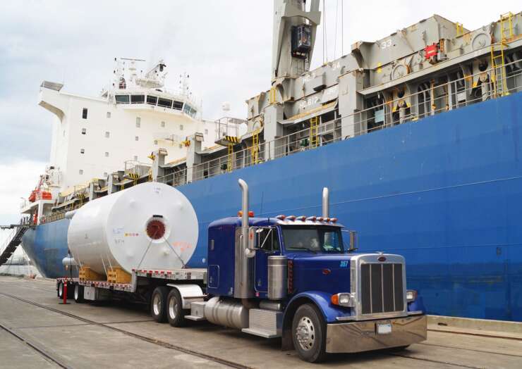 Transport of brewery equipment to Bend