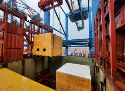 Bridge crane from Poland to the USA